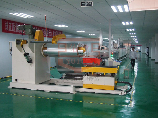 1.6米材料架整平机贴膜机收料机生产线